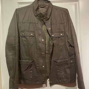 Army Green Military Jacket J Crew